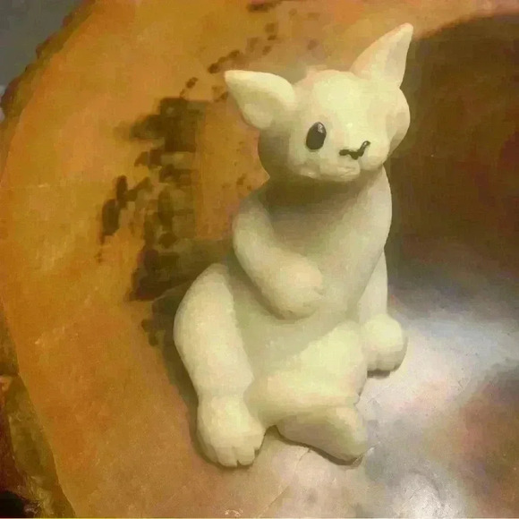 Quarry Critters, Carla, Second Nature Design, 2000 Cat Figurine - Picture 6 of 6